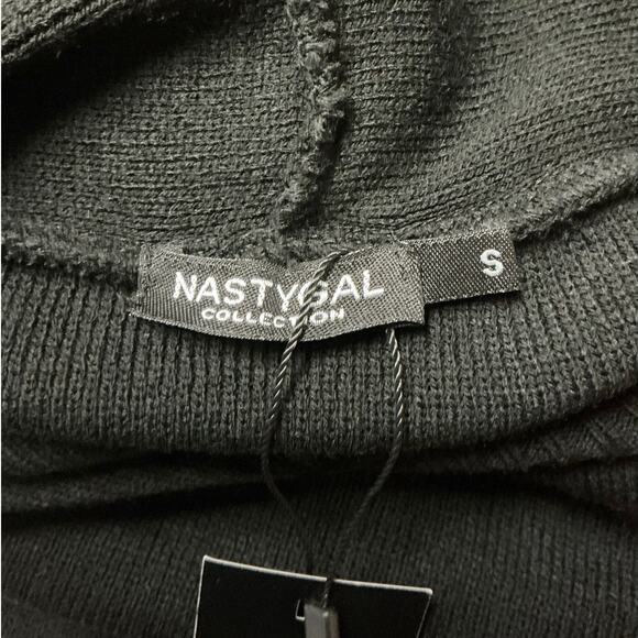 Nasty Gal Morning Meeting Knitted Hoodie + Jogger Lounge Set Women’s Size S - Picture 6 of 10